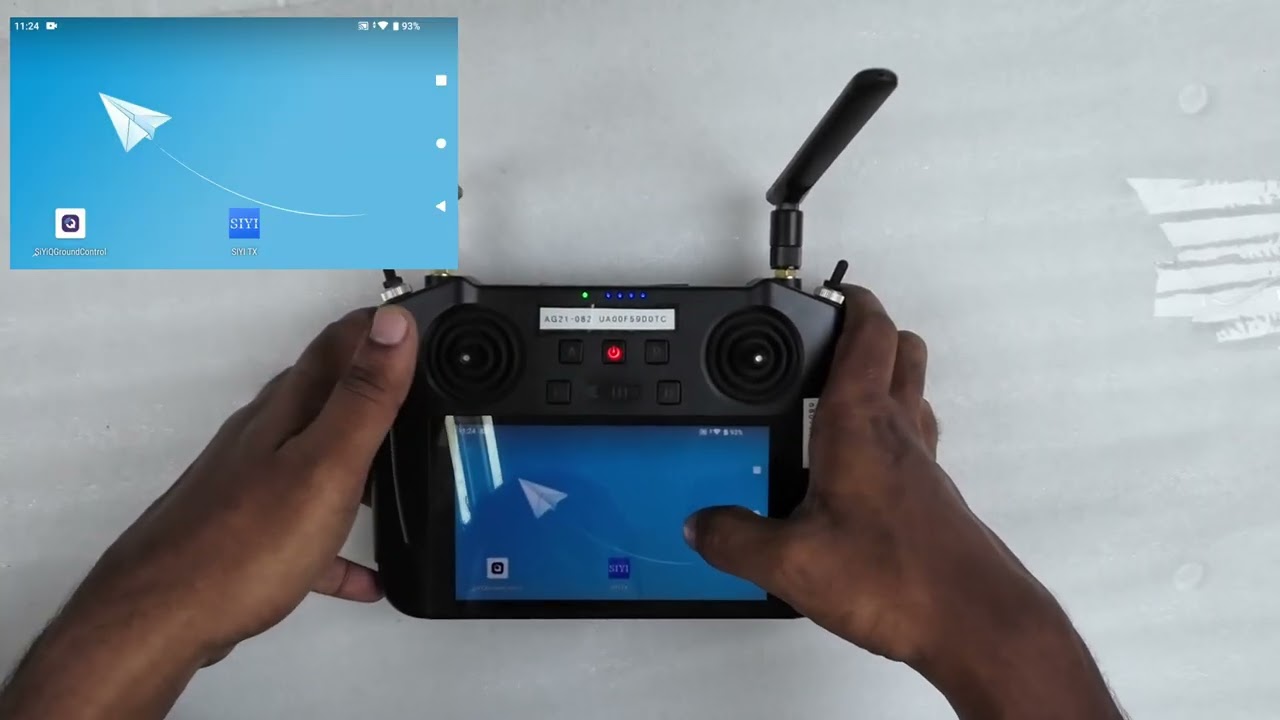 How to Turn On the MK15 Transmitter for PARAS Agricopter v2.1 (Agridrone)