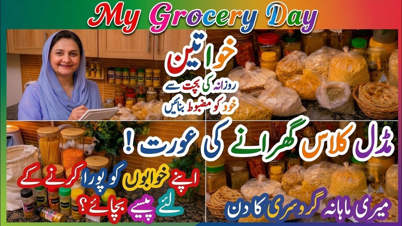 Complete Monthly Grocery in 10,000 Rupees | Smart Shopping & Saving Tips