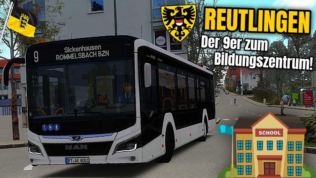 OMSI 2: REUTLINGEN DER 9ER 👨‍🎓✏️ - Fahrt zum Bildungszentrum! #376 | PxlKiing
