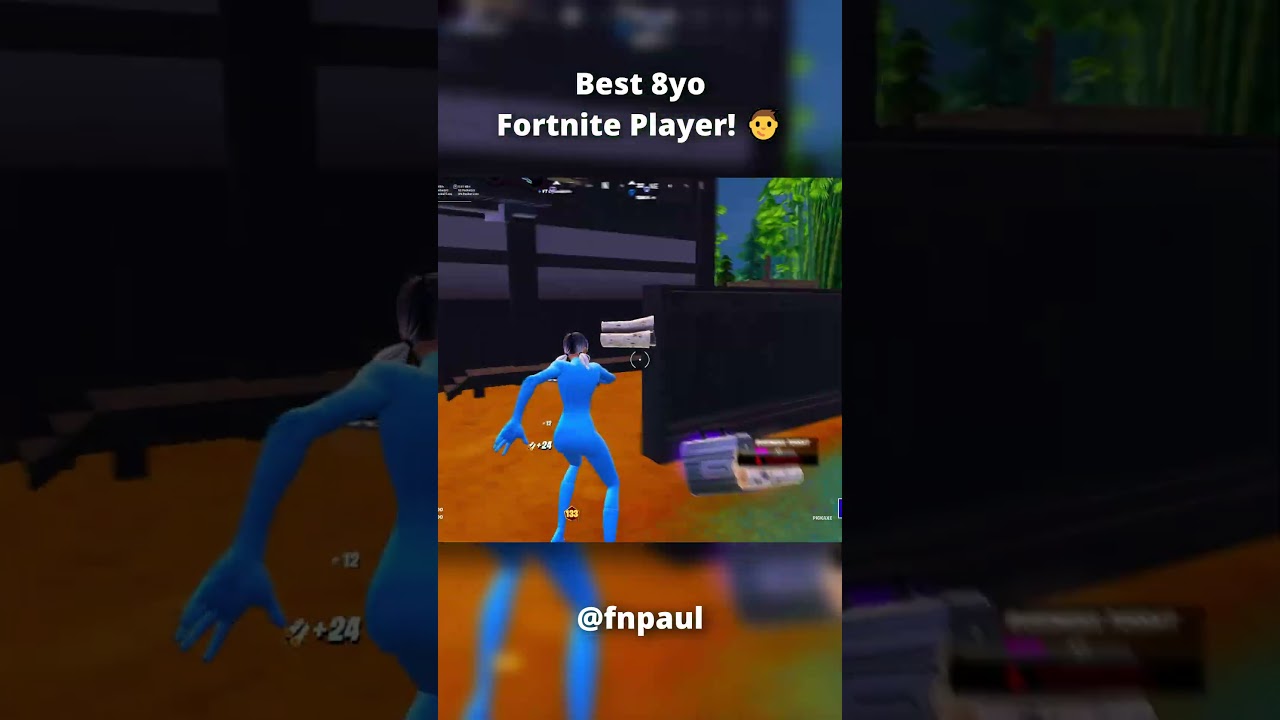 THE BEST 8 YEAR OLD FORTNITE PLAYER! 😱