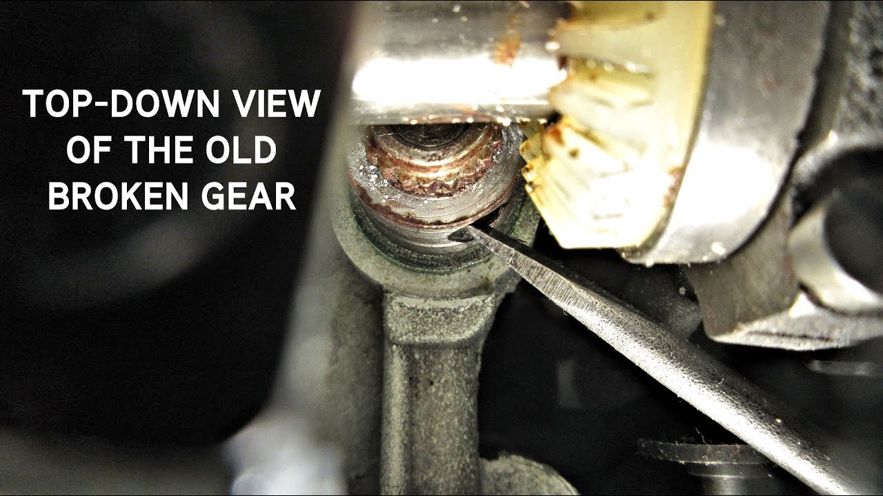 SINGER MODEL 466 GEAR SWAP PT 2 - GEAR