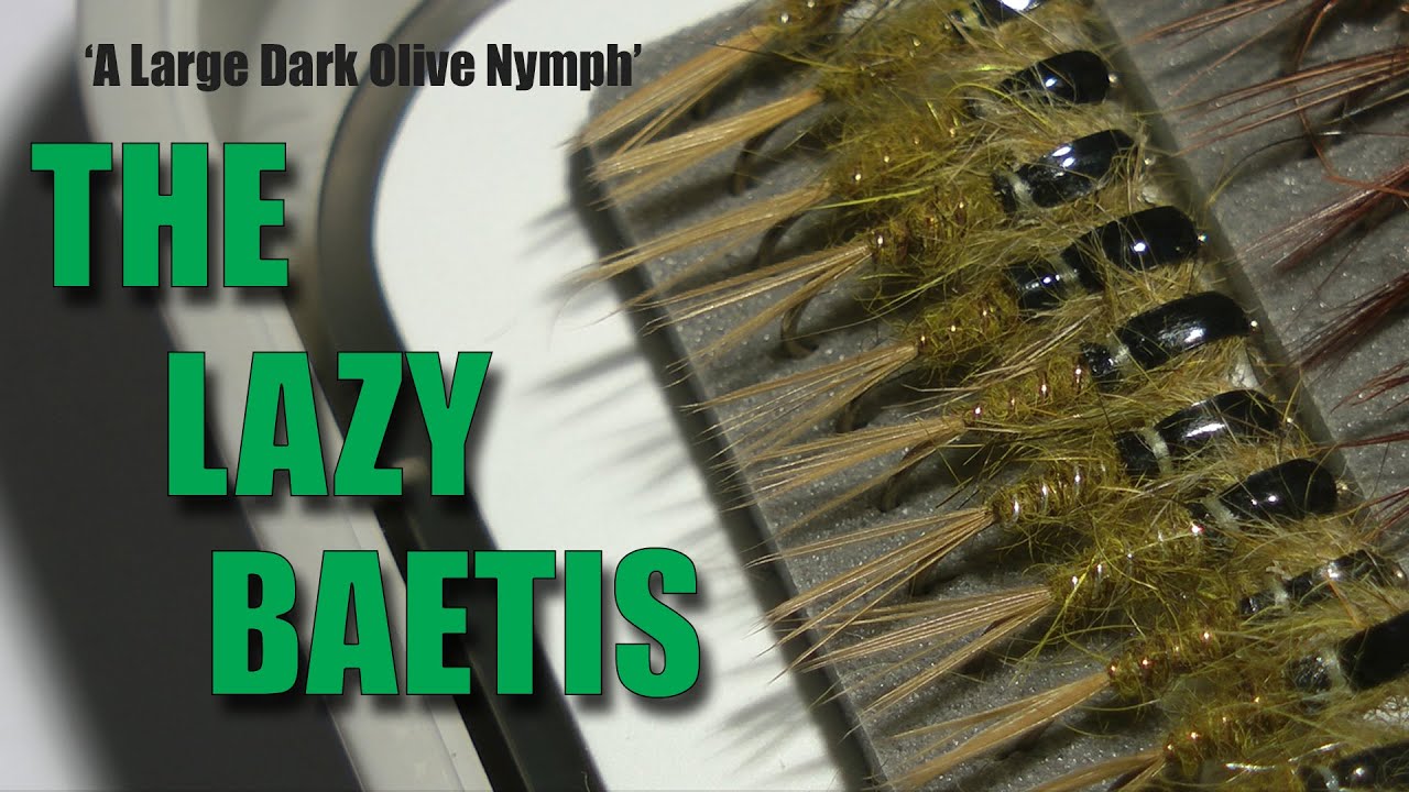 'The Lazy Baetis' nymph  - Fly tying with Geoff Johnston