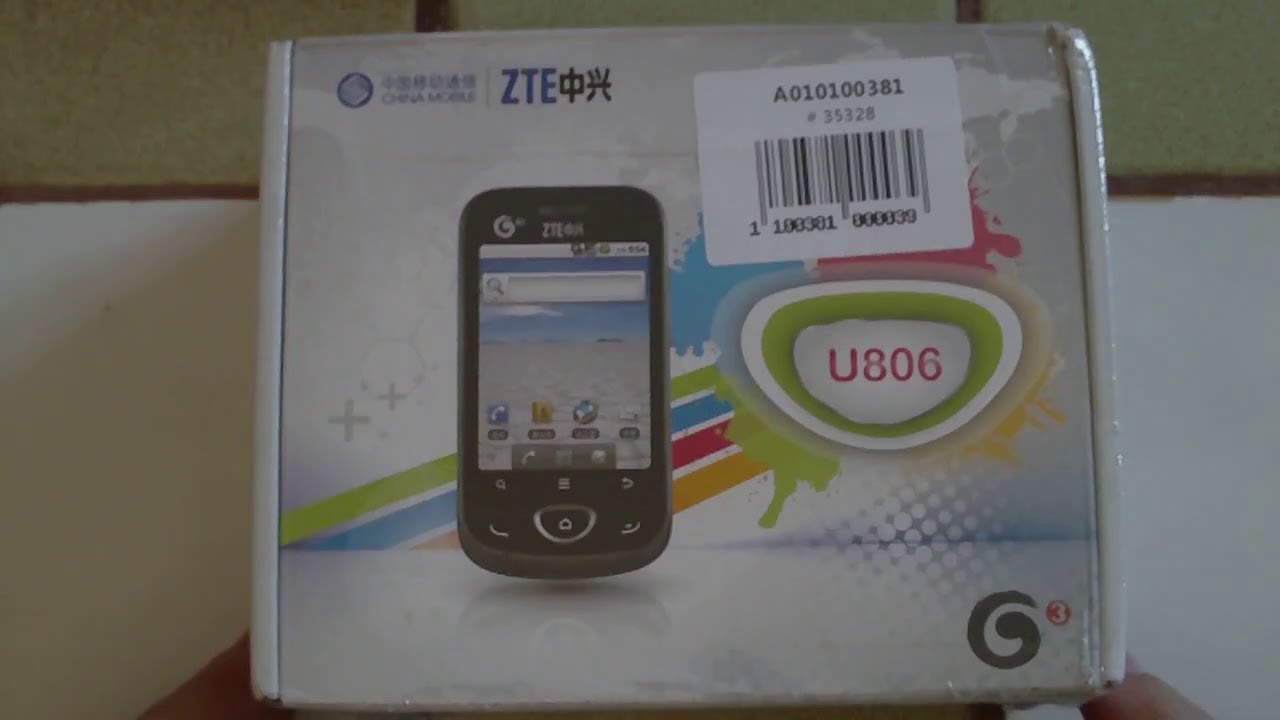 ZTE U806 - Smartphone 3G chinois sans 3G ^^