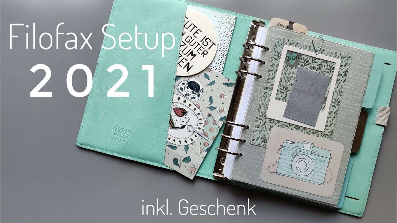 FILOFAX A5 SETUP 2021 & MEIN GESCHENK AN EUCH =)