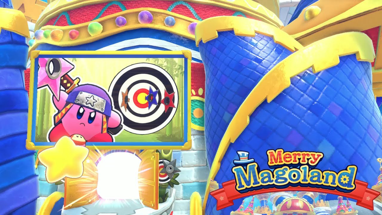 Kirby's  Merry Magoland Ninja Dojo Nintendo Switch