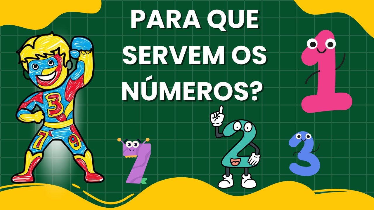 Para que servem os números | Vídeo Educativo para Crianças
