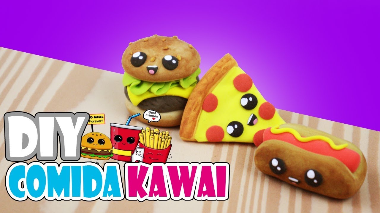 diy/comida kawai /foami moldeable