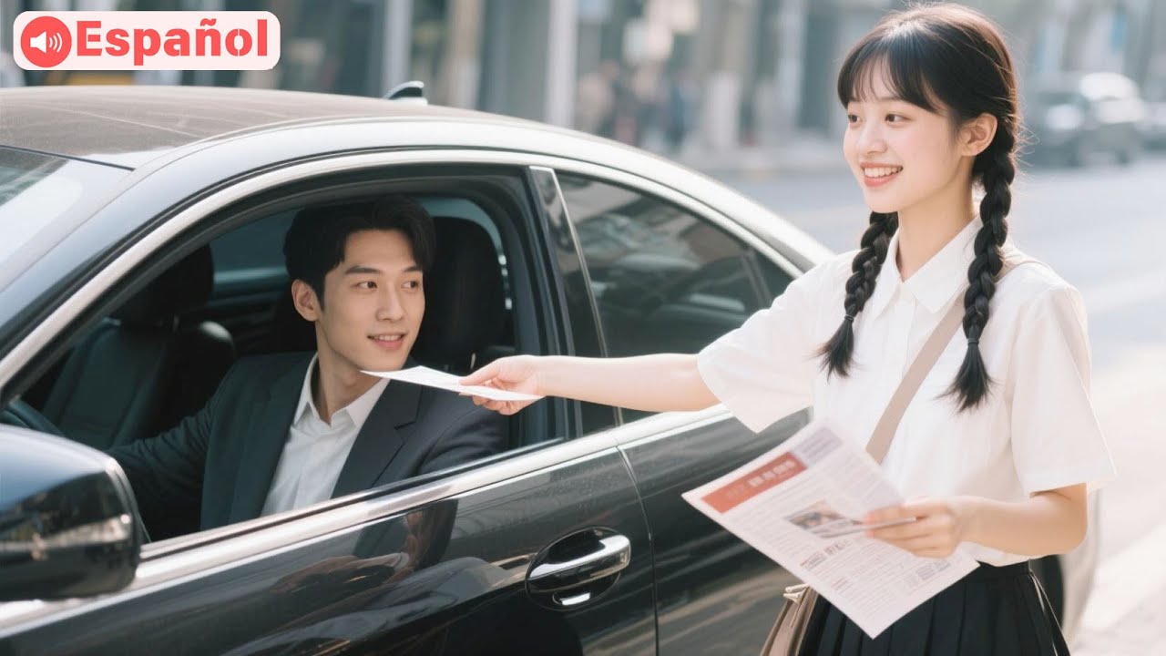 La chica repart&iacute;a volantes para subsistir. El CEO presenci&oacute; todo y se enamor&oacute; de ella.