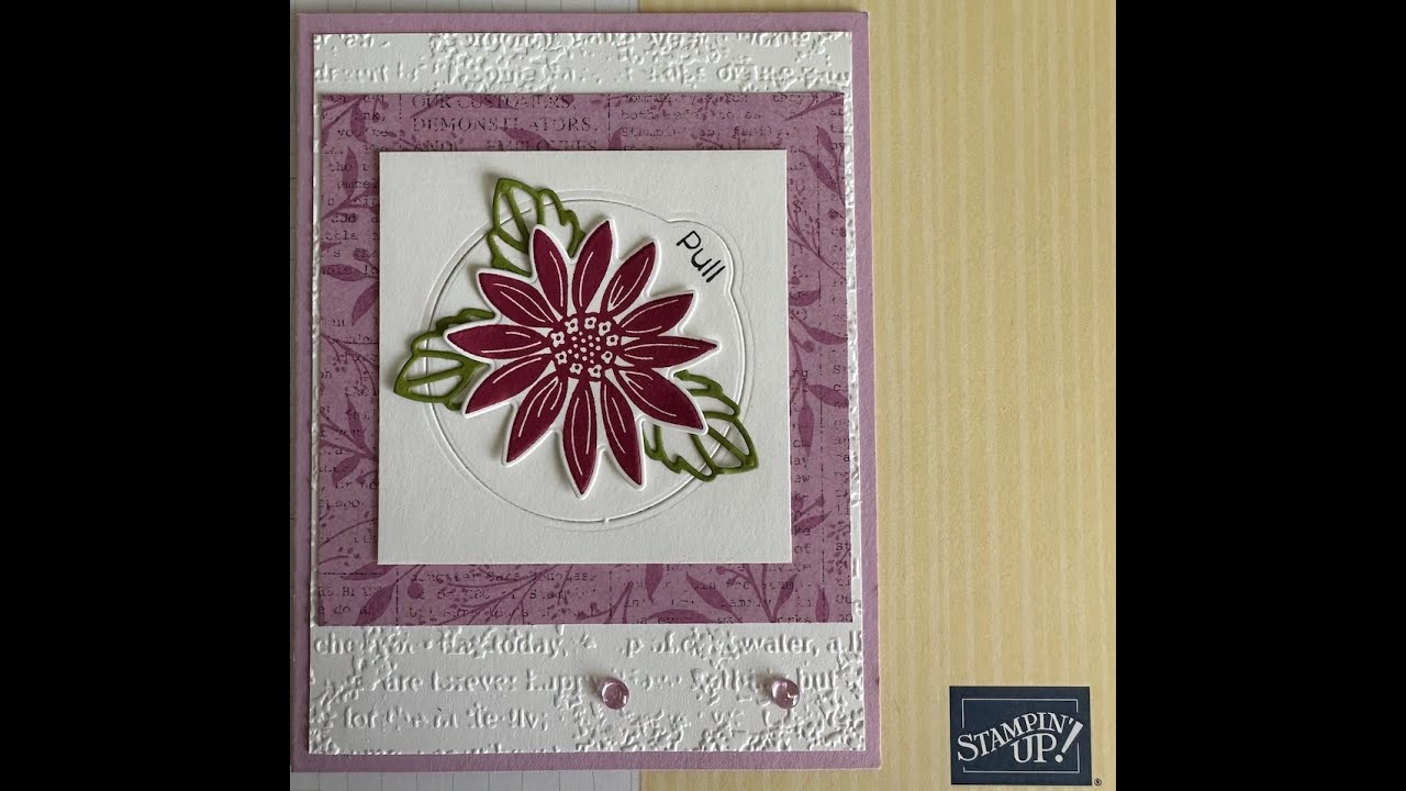 Hooray For Surprises Flower Pull Tab Card
