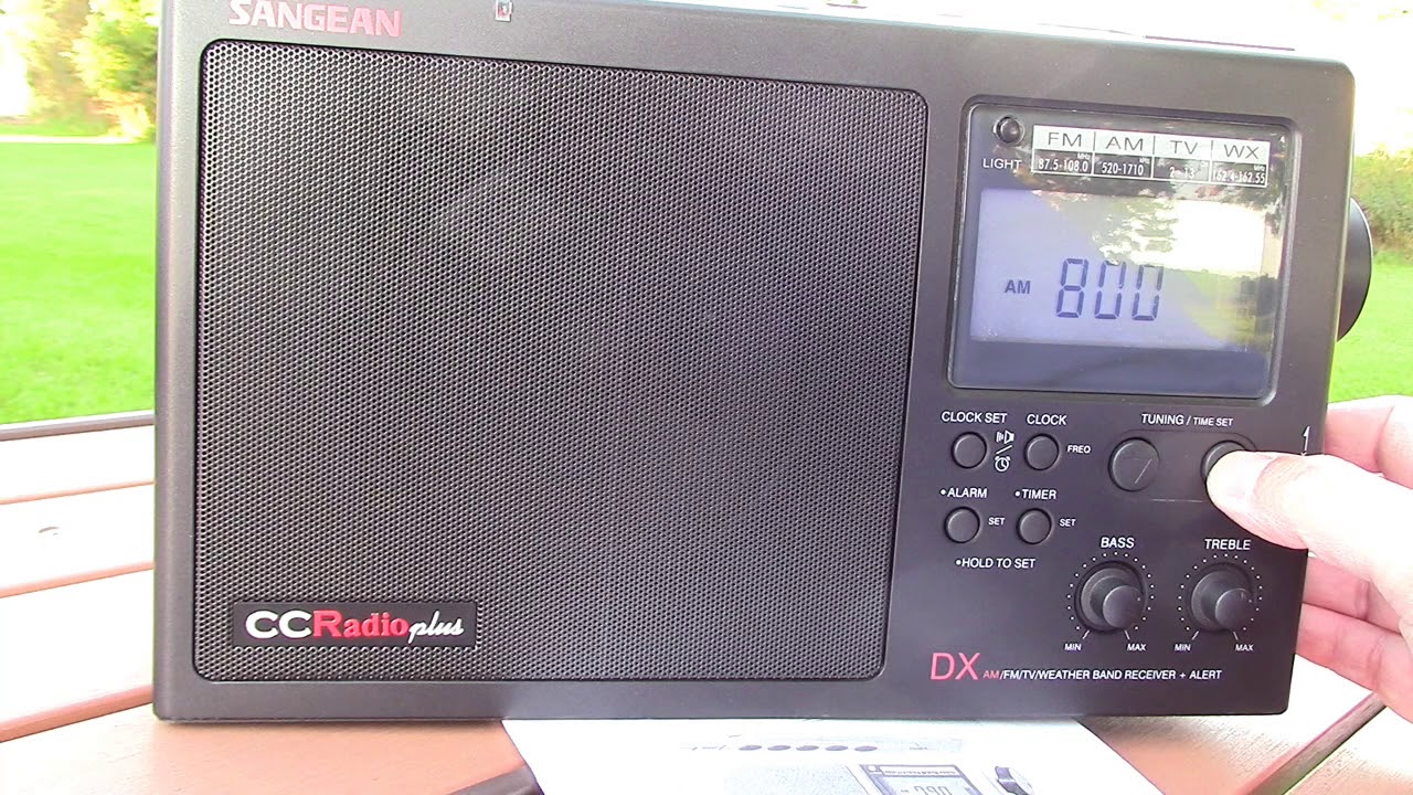 Sangean CCRadio Plus AM FM TV WX DXing radio