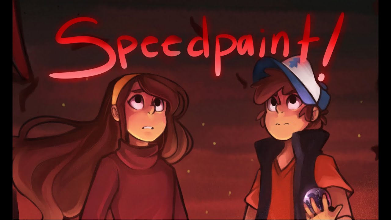 {Speedpaint} Gravity Falls - End Of The World