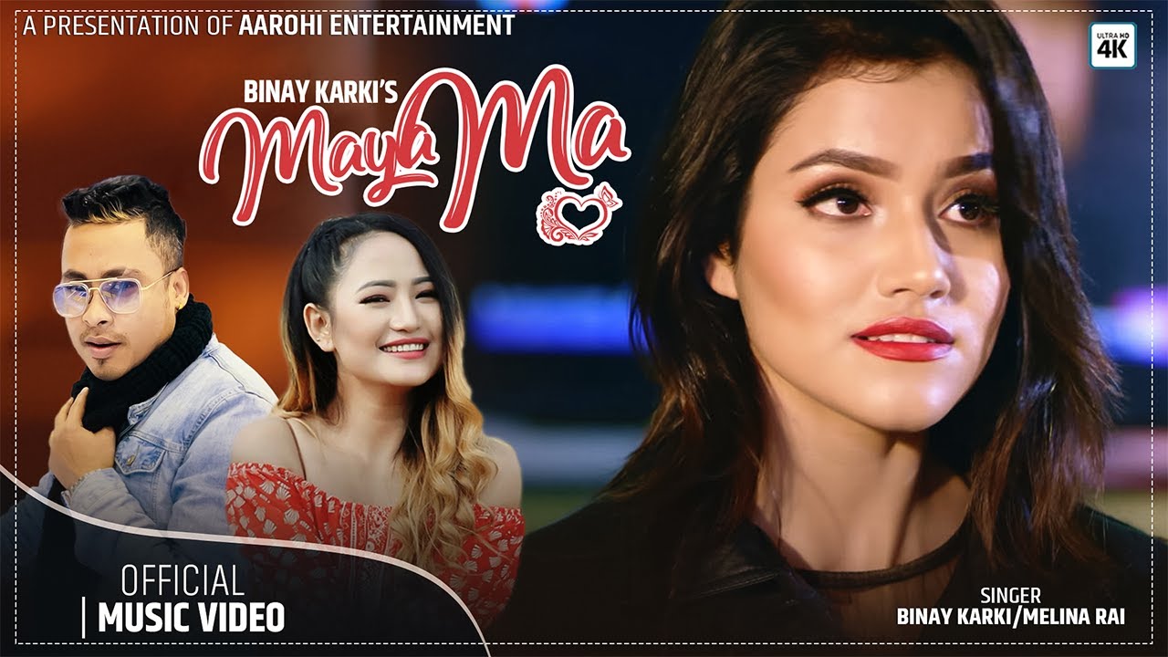 Maya ma || Binay Karki Chhetri Melina Rai  ft : Alisha Sharma || Sapana Bokera ||  Nepali Pop