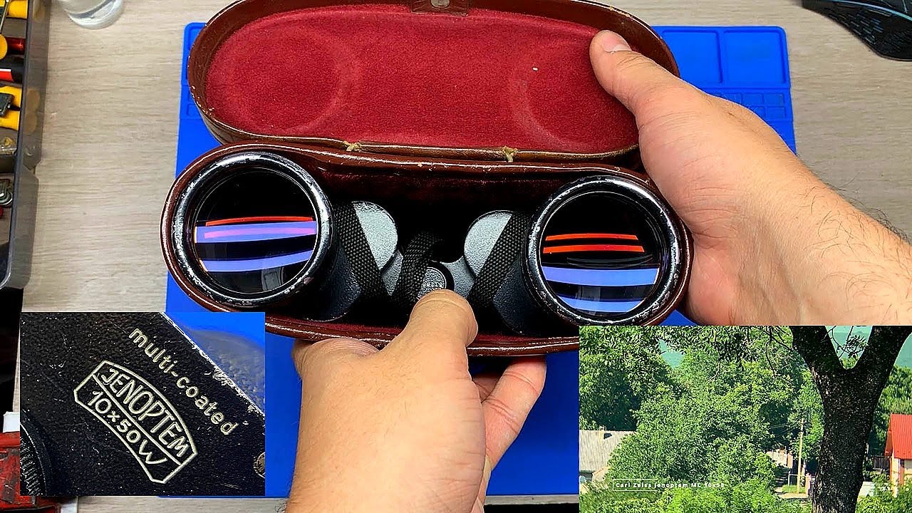 1979 Carl Zeiss Jenoptem MC 10x50 binoculars comparison repair review