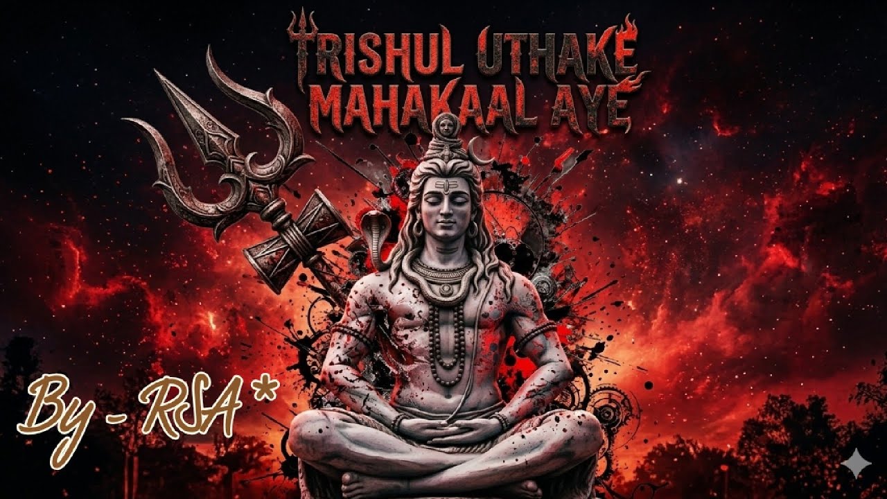 🔱Trishul Uthake Mahakaal Aye | Jai Shri Mahakaal | Powerful Shiv Bhakti Song | Mahadev Song #RSA*