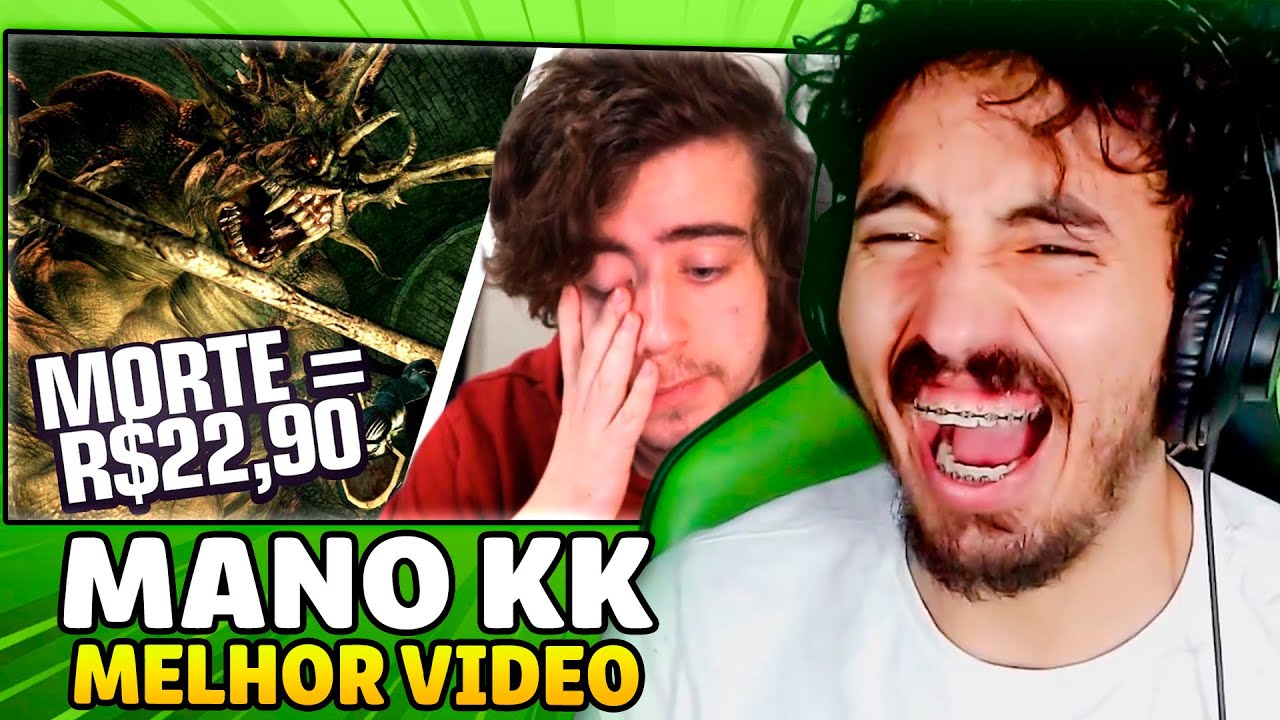 cellbit perdendo 4700 reais jogando dark souls - Cellbit | Leozin React