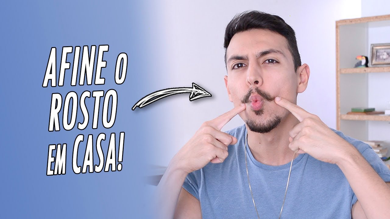 EXERCÍCIOS PARA AFINAR BOCHECHAS E DEFINIR O ROSTO #HomensqueseCuidam