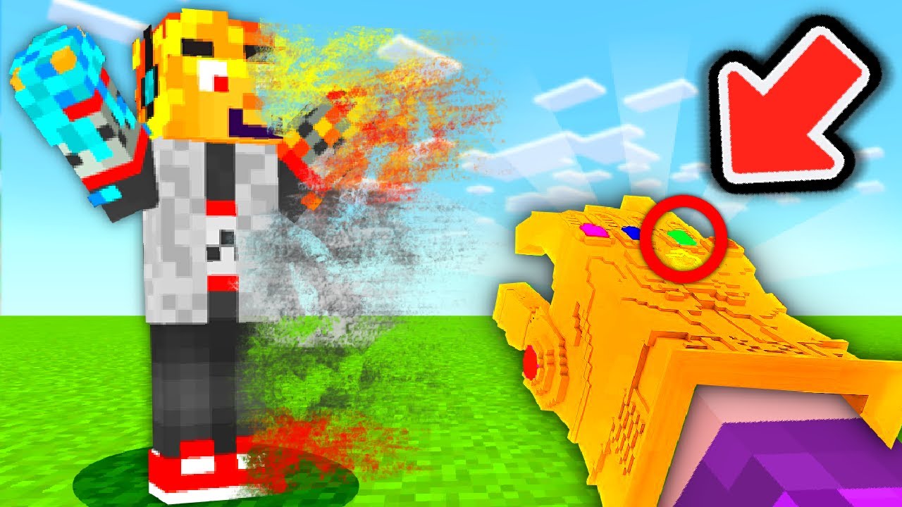 Minecraft, ale mám THANOSOVY KAMENY NEKONEČNA...