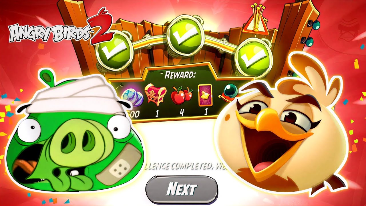 DC Terence Trial Rooms (4-5-6) + King Pig Panic Rooms (3-4-5) - Angry Birds 2 