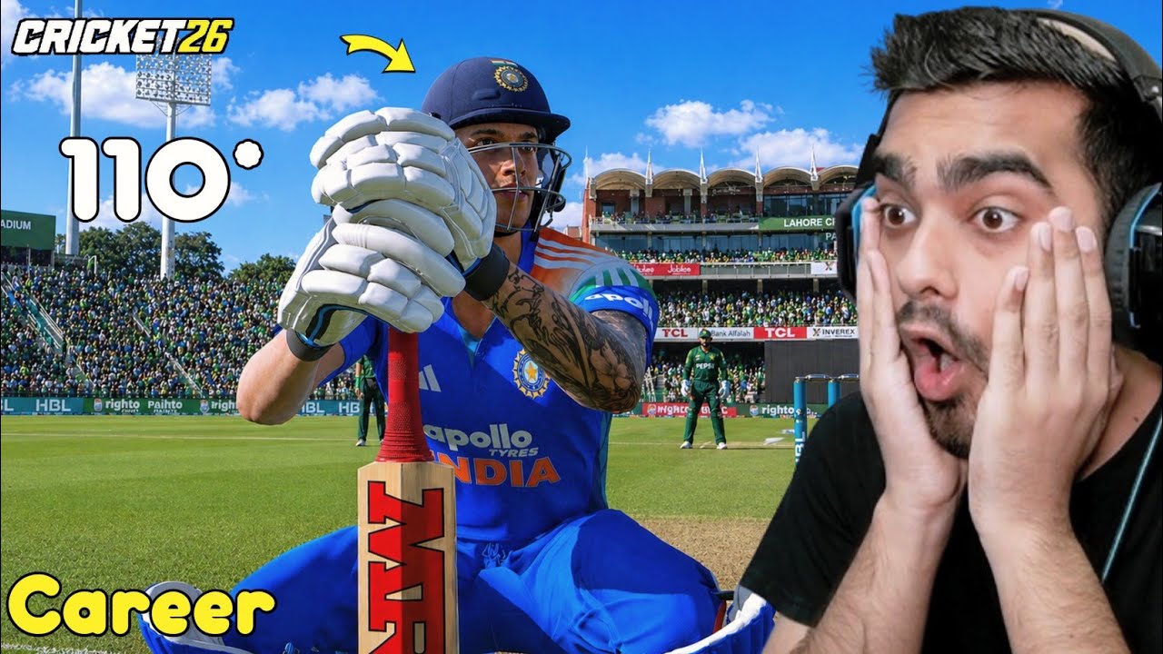 I Hit Two 100's Vs PAKISTAN Career Mode Cricket 26 #34