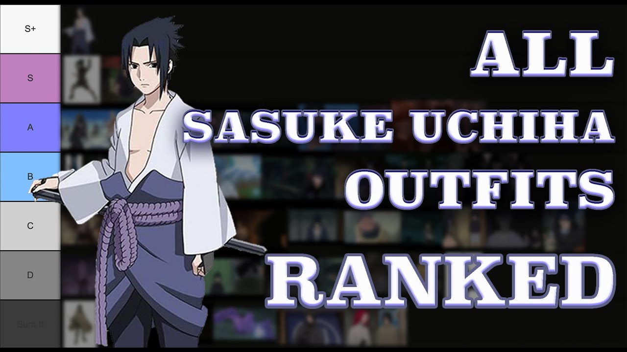 Sasuke Uchiha Outfits from WORST to BEST