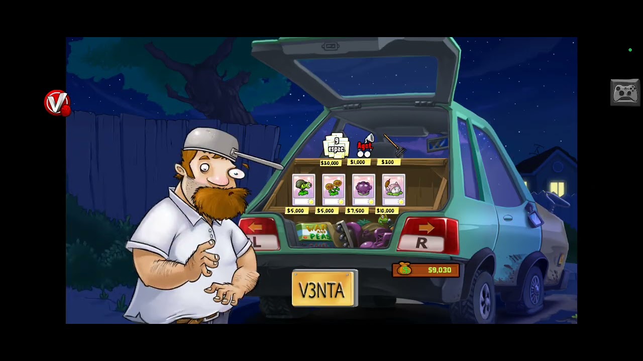 Jugando plantasas vs Zombies parte 14