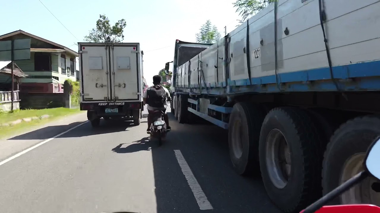 Ride-Around The Streets Of Zamboanguita, Negros Oriental, Philippines