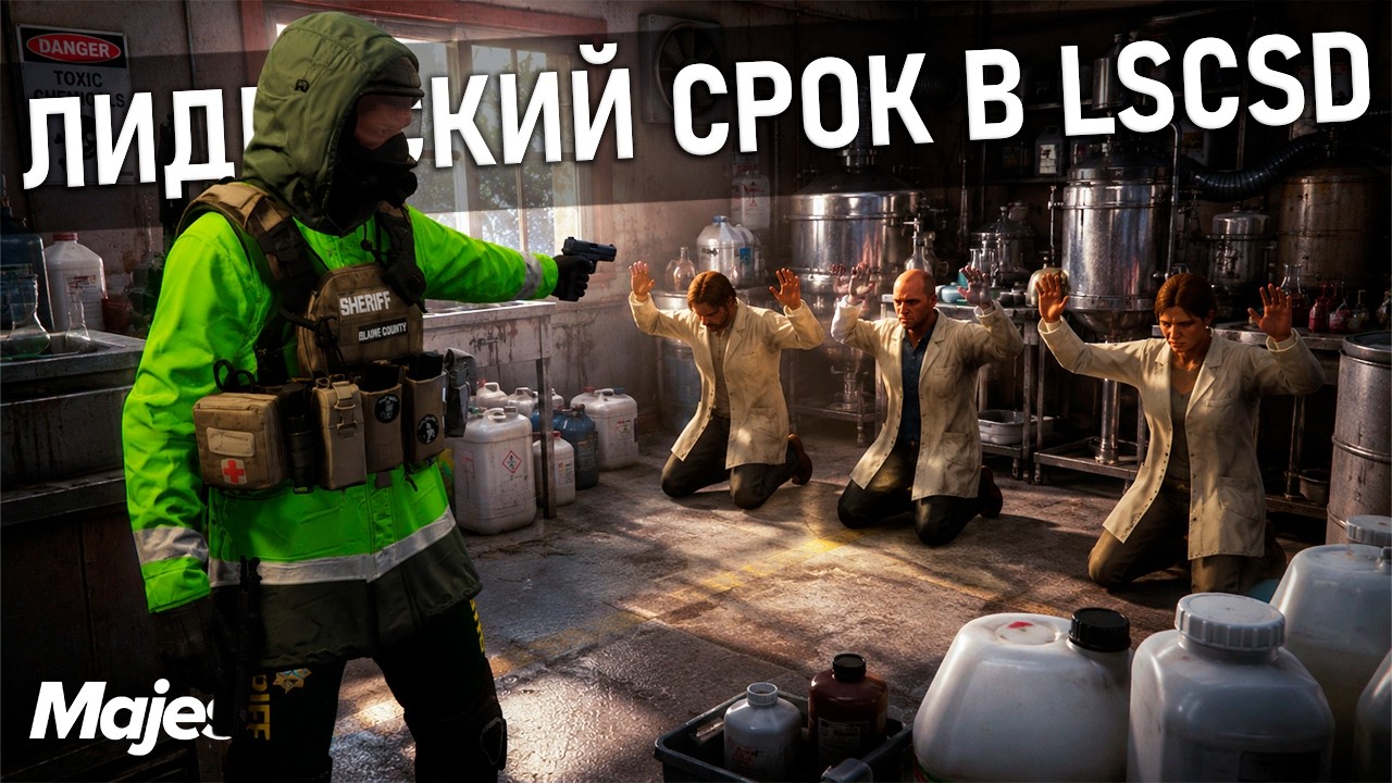 🔴ЛИДЕРСКИЙ СРОК LSCSD ДЕНЬ 10 [68] | MAJESTIC RP👑