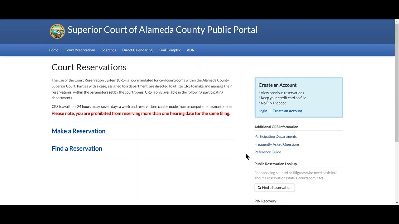 How To Video: eCourt Public Portal