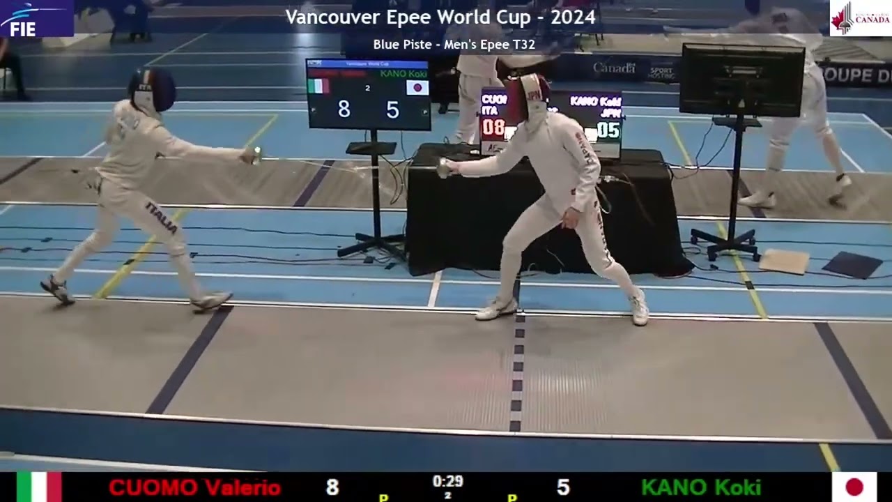 Vancouver World Cup 2024 SME - L32 - Valerio Cuomo ITA v Kano Koki JPN