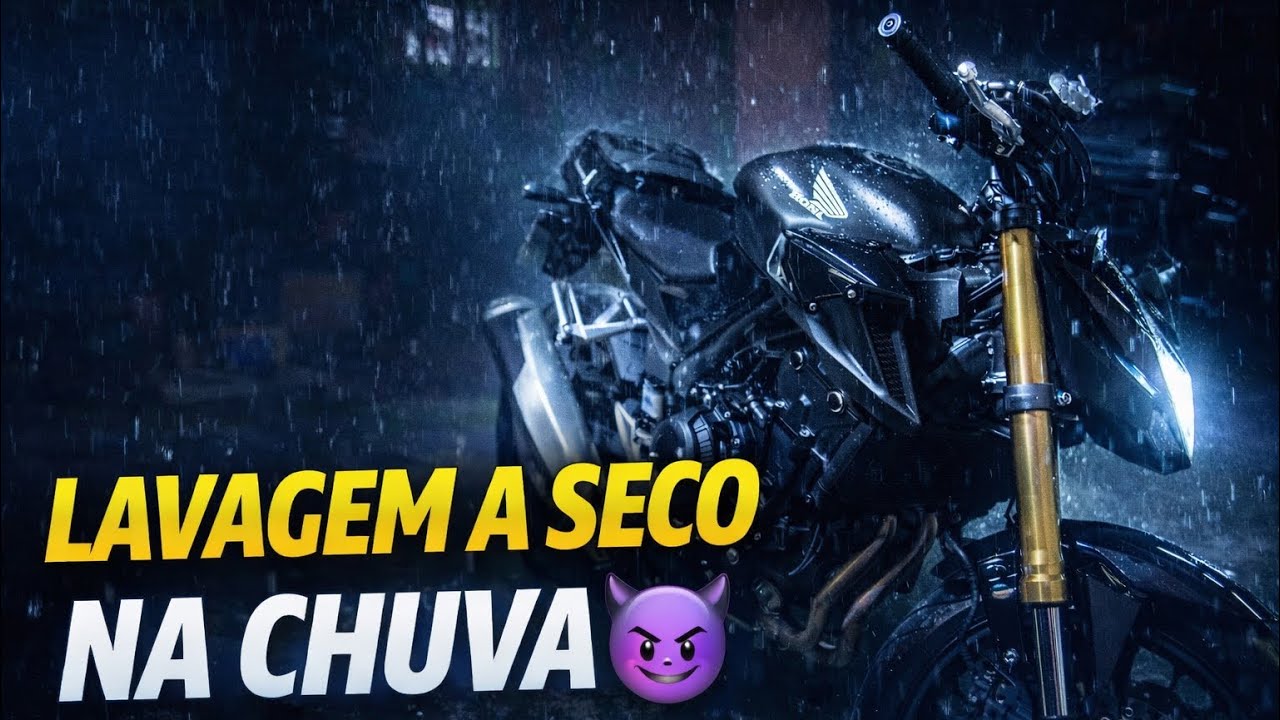 LAVAGEM A SECO NA NOSSA CB500F DEU BOM? 