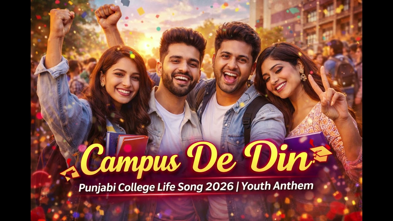 Campus De Din (song) | Punjabi College Life Song 2026 | Youth Anthem #aisongs