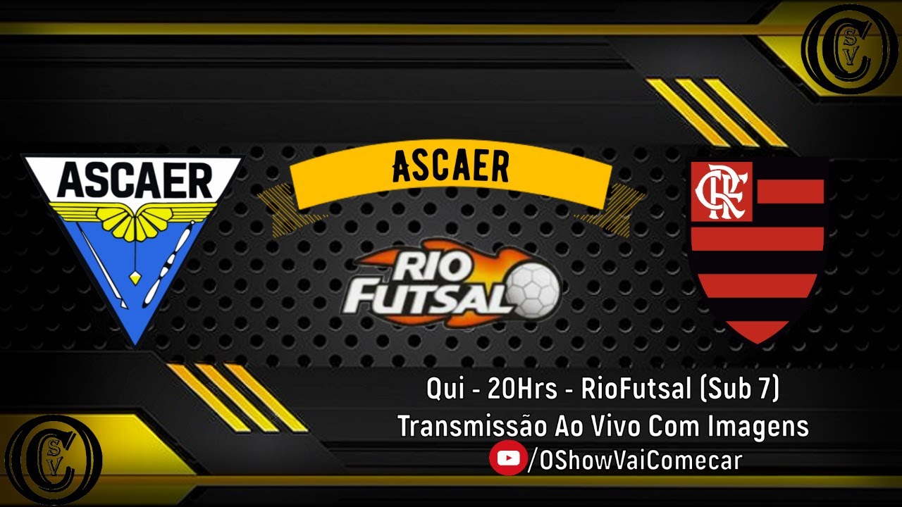Ascaer x Flamengo - Sub 7 - Rio Futsal AO VIVO COM IMAGENS
