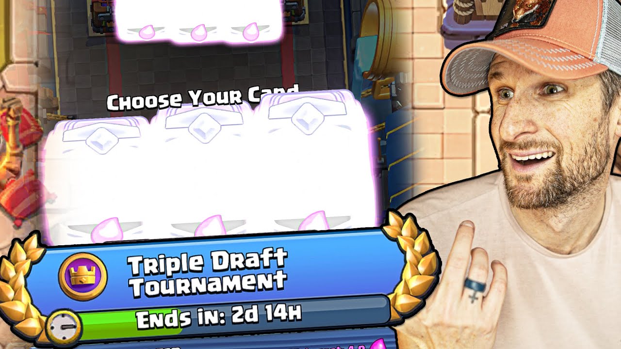 The Triple Draft Tournament is WILD in Clash Royale