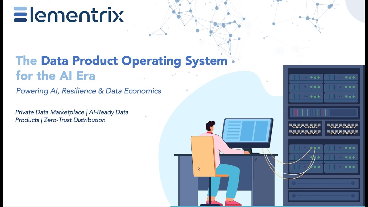 Elementrix: The Data Product Operating System | Private Data Marketplace for AI & Data Monetization