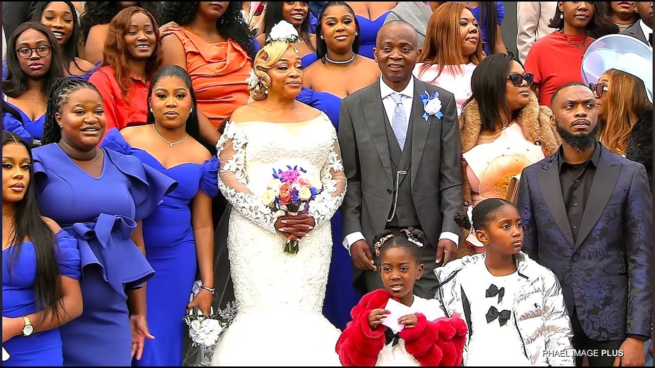 LE MARIAGE DE AURELIE DOFCA ET CHRISTOPHE BONDZANGA DE LONDRES