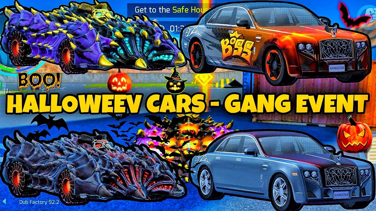 HALLOWEEN VEHICLES IN GANG EVENT | Gangstar Vegas #gangstarvegas #gameswithnature #halloween #car