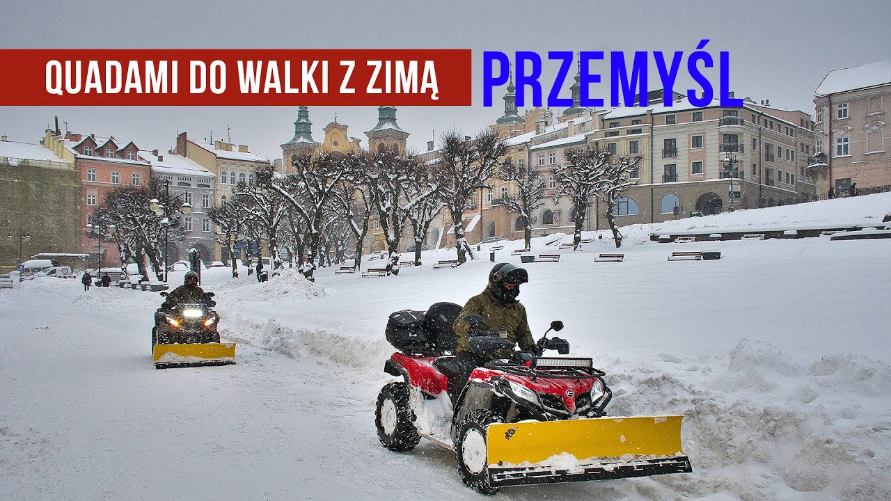 Quady w Przemyślu walczą z zimą!