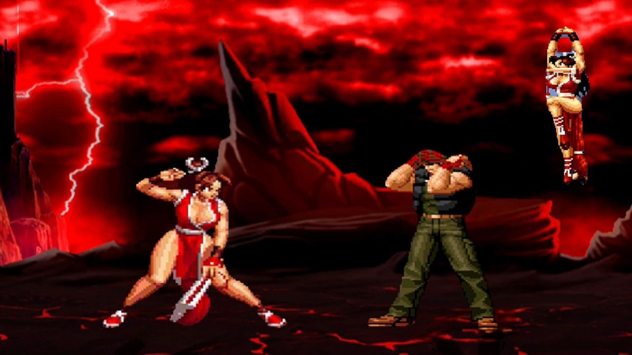 KOF MUGEN | Mai Shiranui VS Ralf Jones – Unexpected!