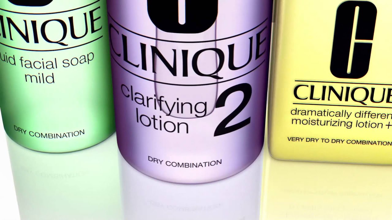 Clinique 3 step skin care