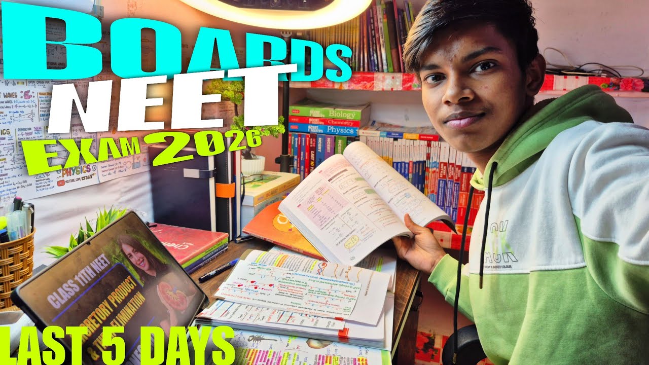 Class 12th Boards📚📖 PREPARATIONS with NEET !🔥 ISC BOARDS 2026 😬+ NEET 2026 