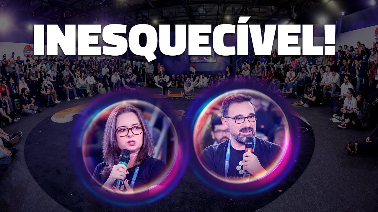 O MAIOR EVENTO DE TECNOLOGIA QUE JÁ PARTICIPAMOS!