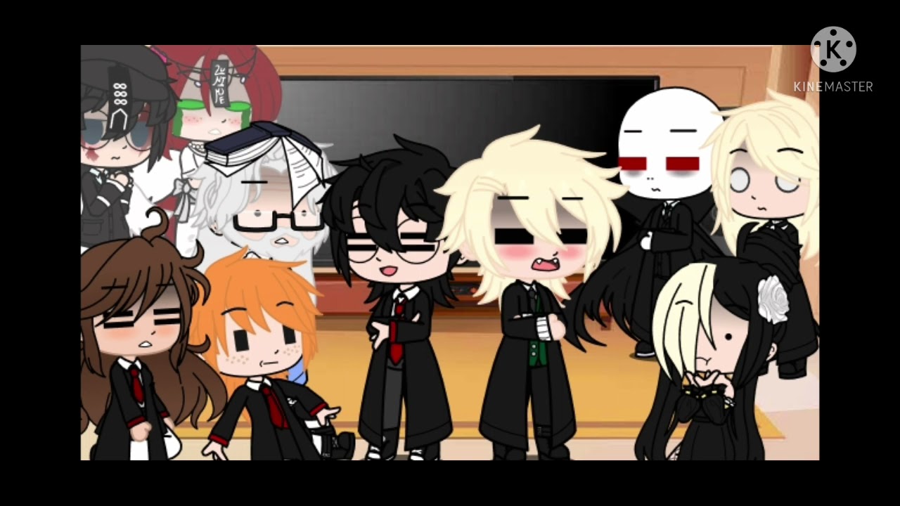 Some HP Characters react to Harry's and Draco's AU'S///Requested///Short
