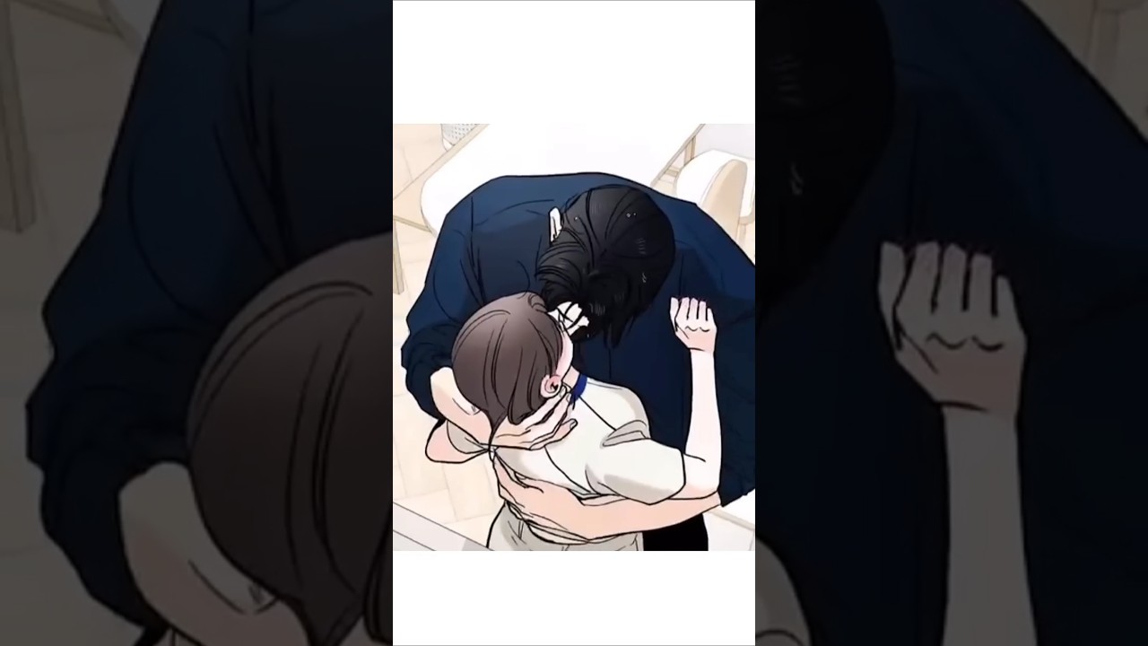 First Kiss 💋 | Heart-Touching Love Story | #Shorts#manhwa #webtoon#kiss