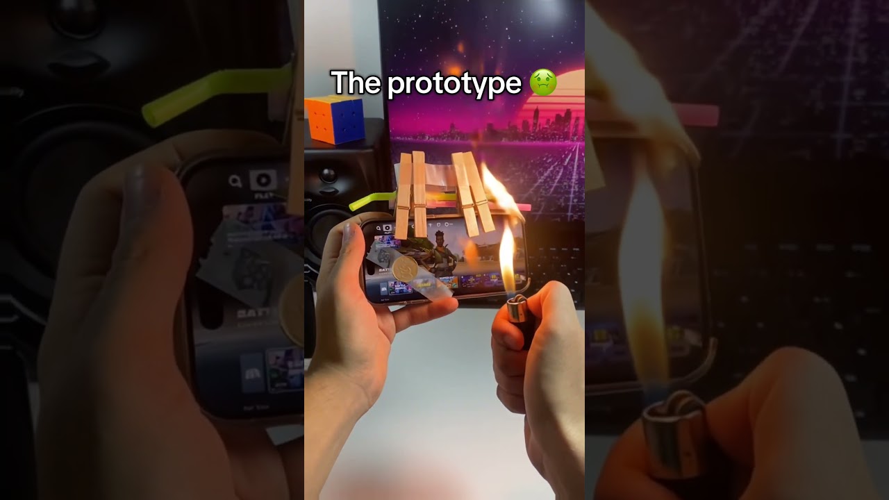 This setup got me winning every game 😮&zwj;💨🔥#fortnitemobile #fortnite #mobilegame #gadgets #joystick