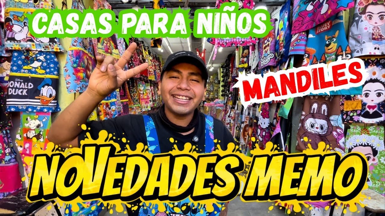 😱 DESDE $33 PESOS | Mandiles PREMIUM, Casas para Niños y Niñas, Mochilas, Bolsas 👜 | Venta por Pieza