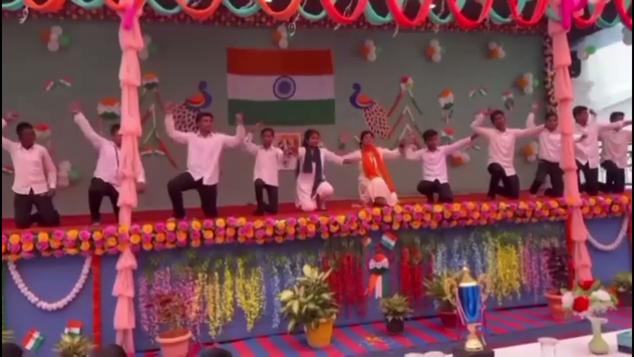 Independence day Dance performed by 10th standard (2025-26) ll holy cross byron bazar raipur CG 