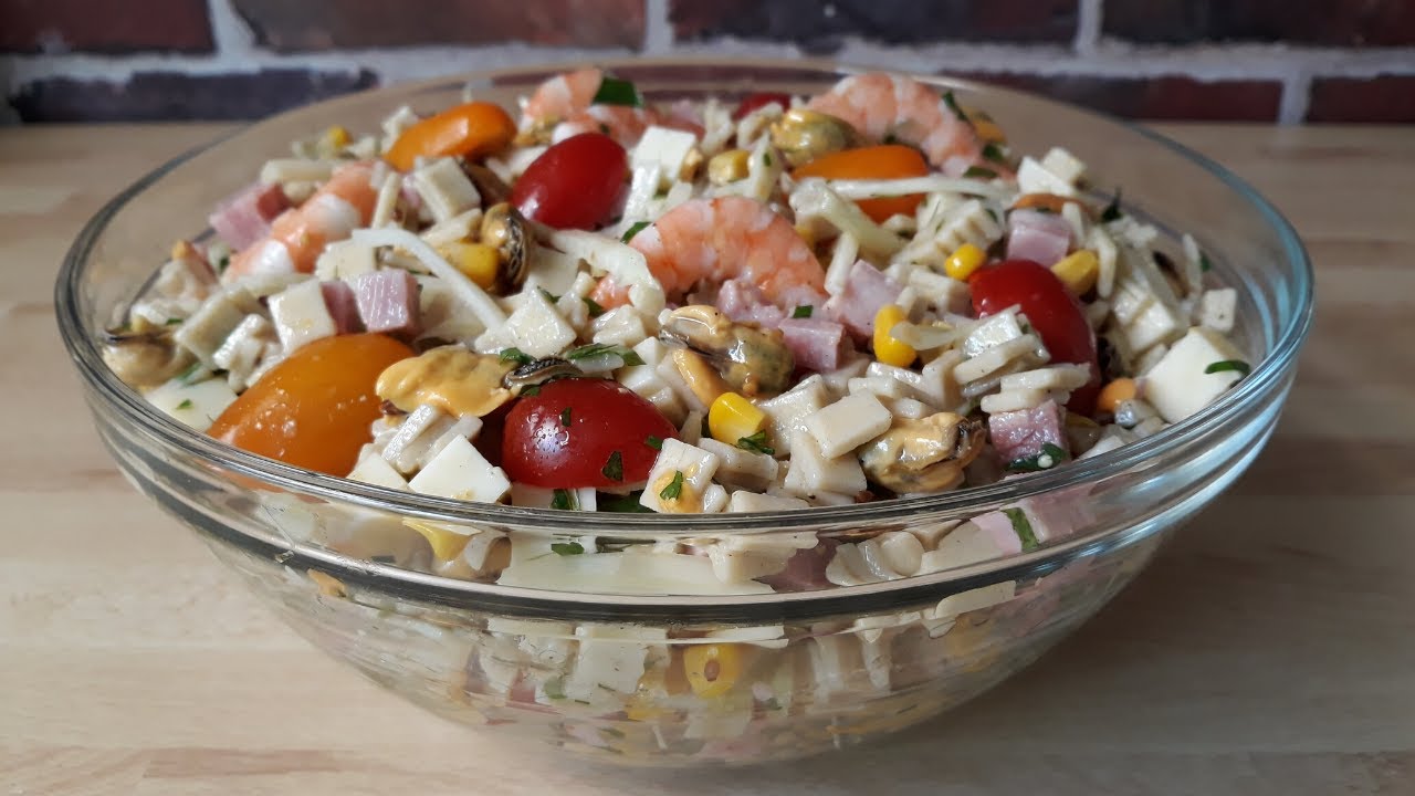 Salade de crozets terre & mer #212
