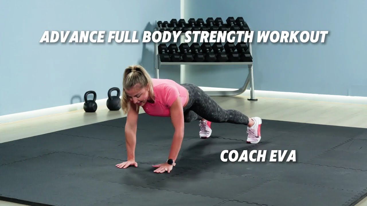 Advanced Bodyweight Full Body Workout | Strength Training on Step