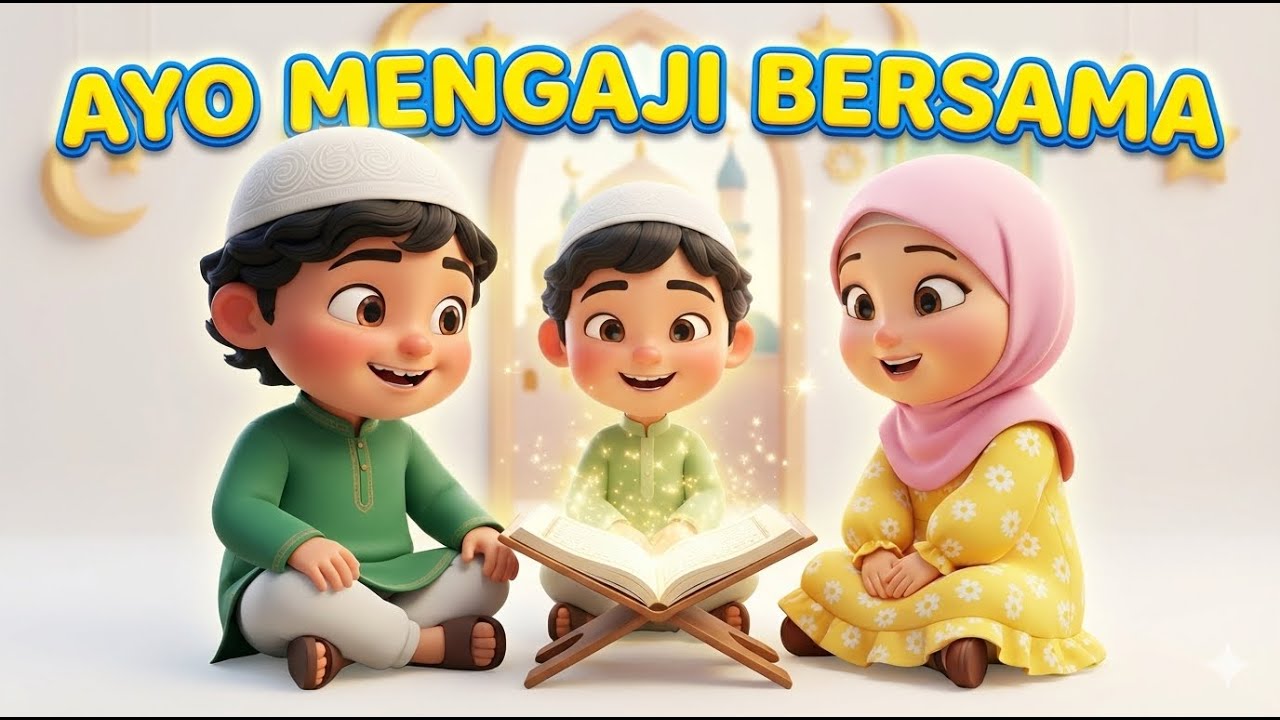 Ayo Mengaji Bersama – Lagu Anak Islami | Fun Muslim Kids