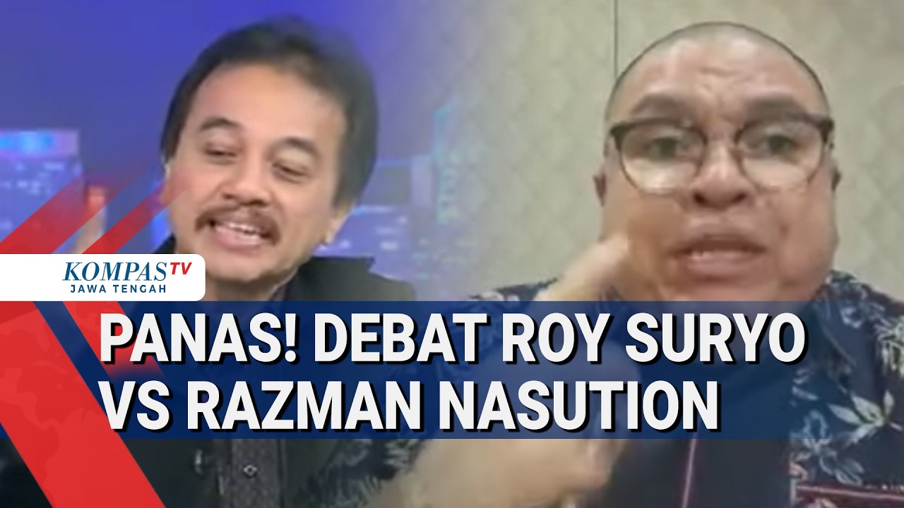 Panas! Debat Roy Suryo Vs Razman Nasution Soal Jaksa Kembalikan Berkas Perkara Roy Suryo Cs